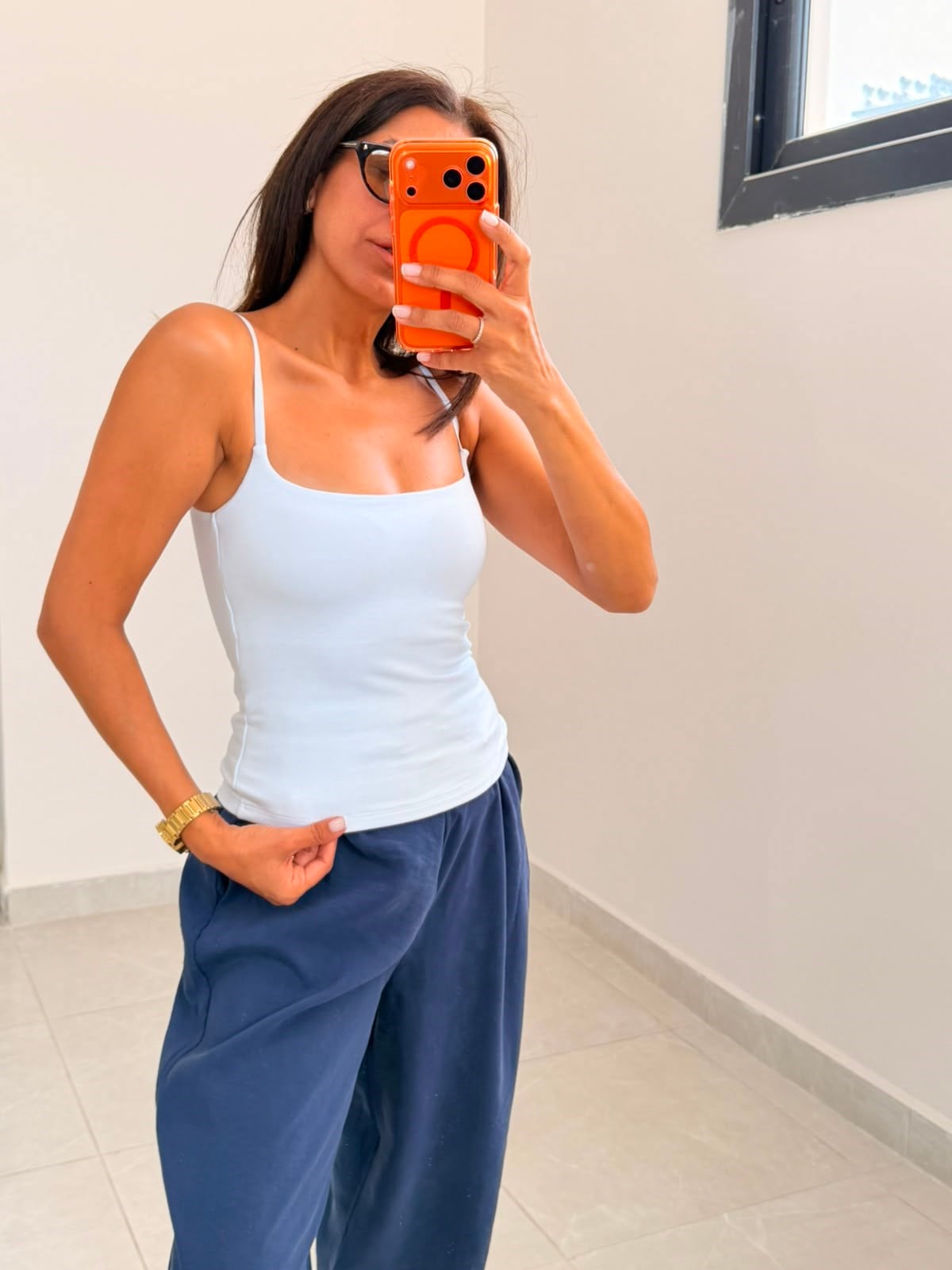 Bra -Free Askılı Top Beyaz