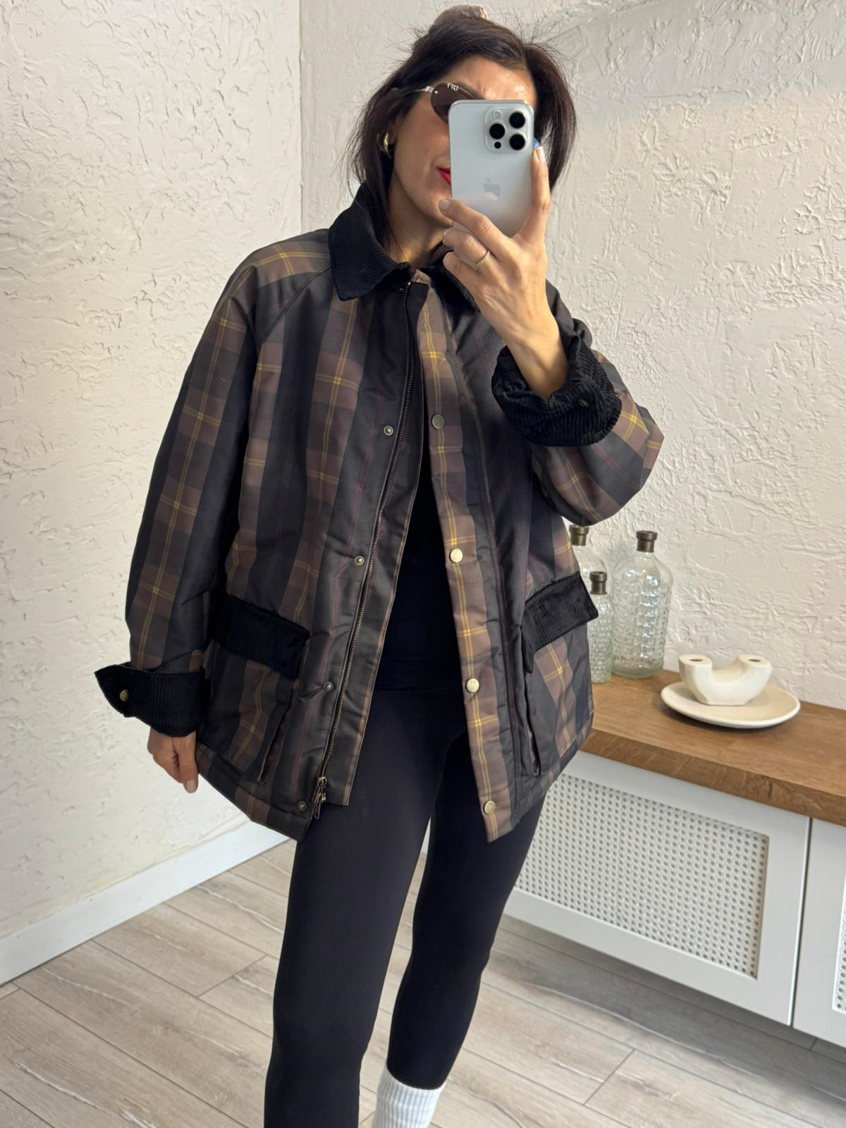 Ekoseli Garnili Parka
