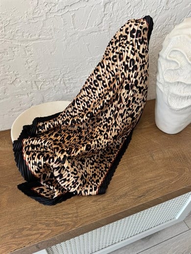 60*60 Pliseli Saten Fular