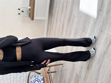 Belize Lüx İspanyol Tayt Siyah 