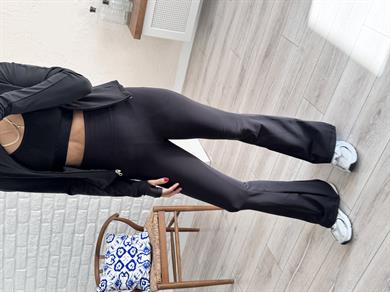 Belize Lüx İspanyol Tayt Siyah 