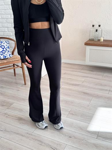 Belize Şardonsuz İspanyol Tayt Siyah