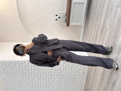 Bomber Ceketli Takım Antrasit