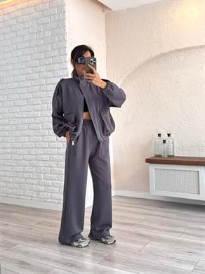 Bomber Ceketli Takım Antrasit
