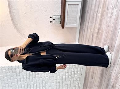 Bomber Ceketli Takım Lacivert