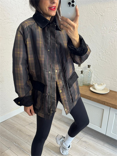 Ekoseli Garnili Parka