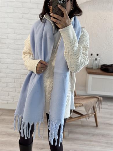 İskoç Şal Bebe mavi