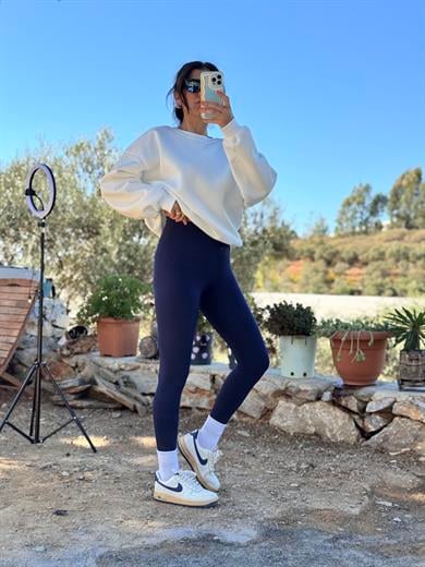 Kadın Belize Tayt Lacivert