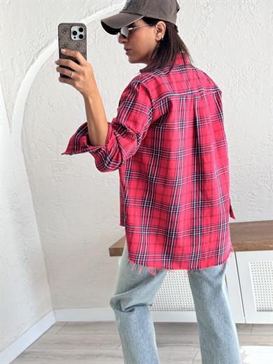 Kırmızı Ekoseli Gömlek