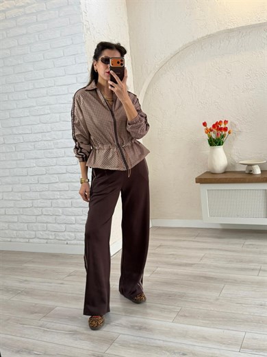 Kolu Garnili Şeritli Pitikare Şeritli Takım