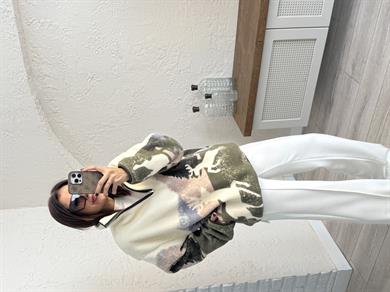 Oysh Model Geyikli Polar Sweat