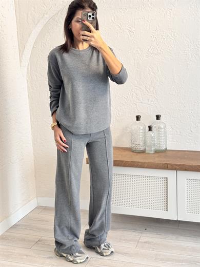 Selanik Kumaş Takım Gri