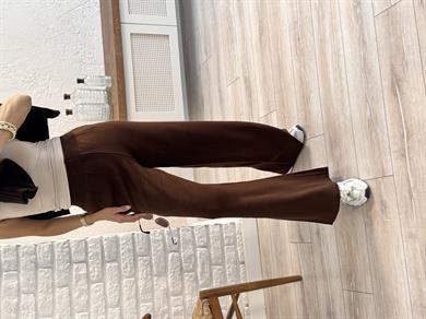 Triko Pantolon Acı Kahve