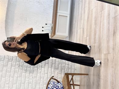 Triko Pantolon Siyah