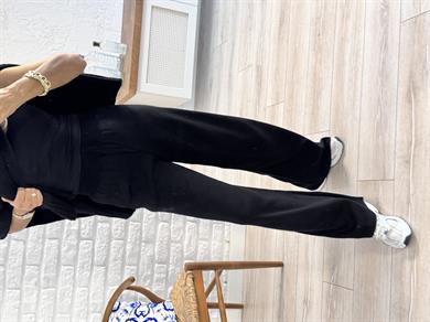 Triko Pantolon Siyah