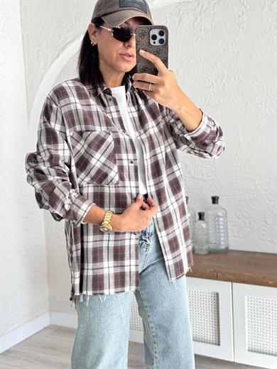 Vizon Ekoseli Gömlek