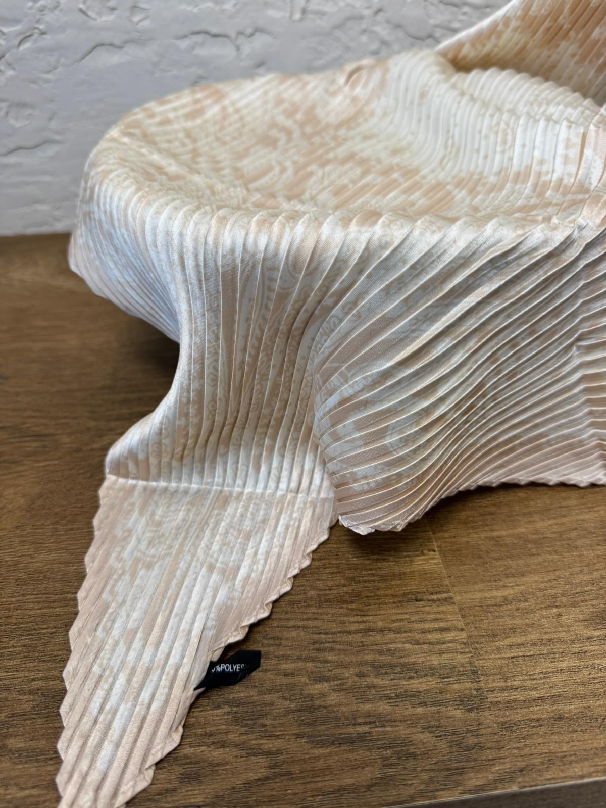 60*60 Pliseli Saten Fular