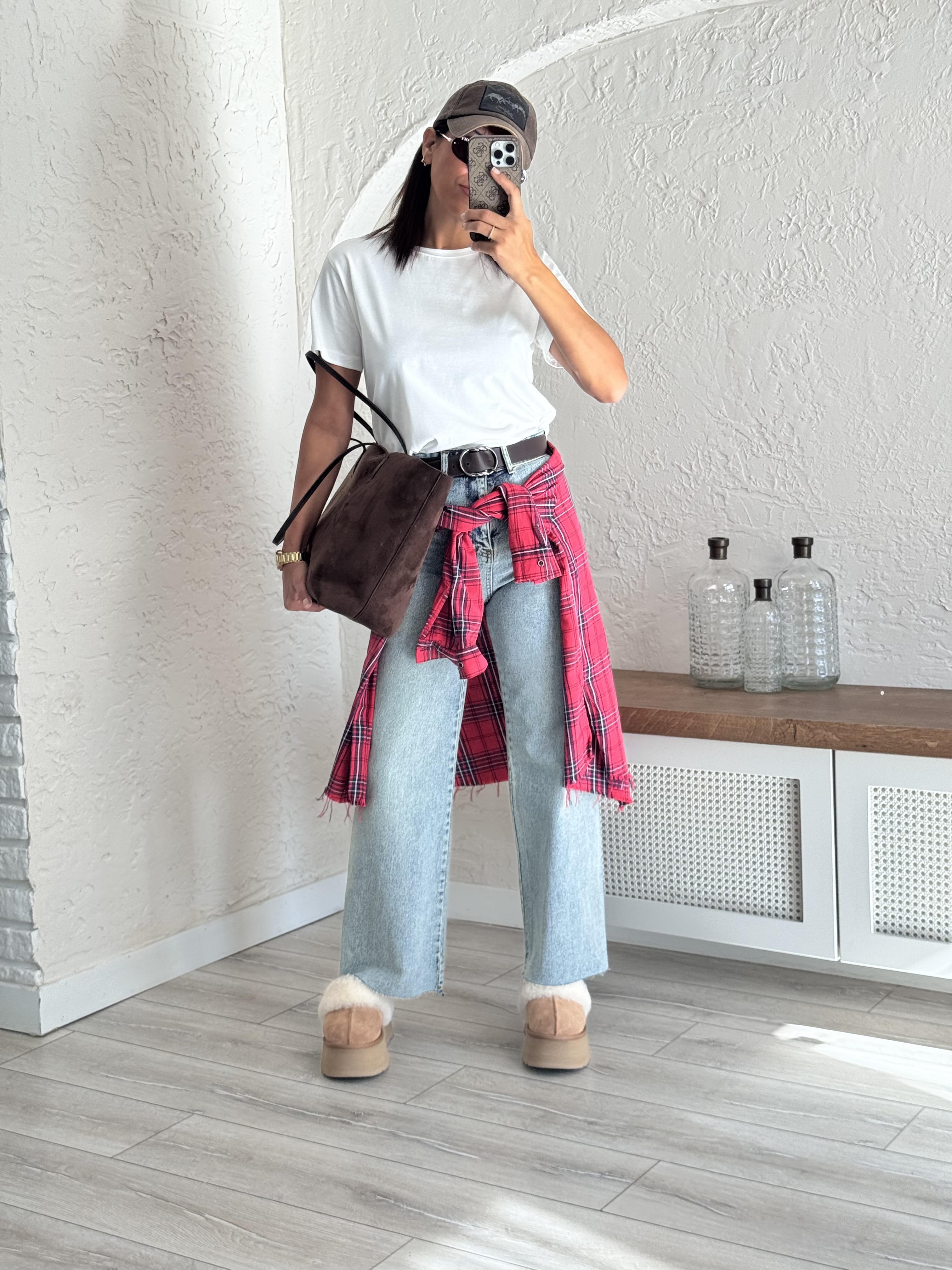 Kırmızı Ekoseli Gömlek