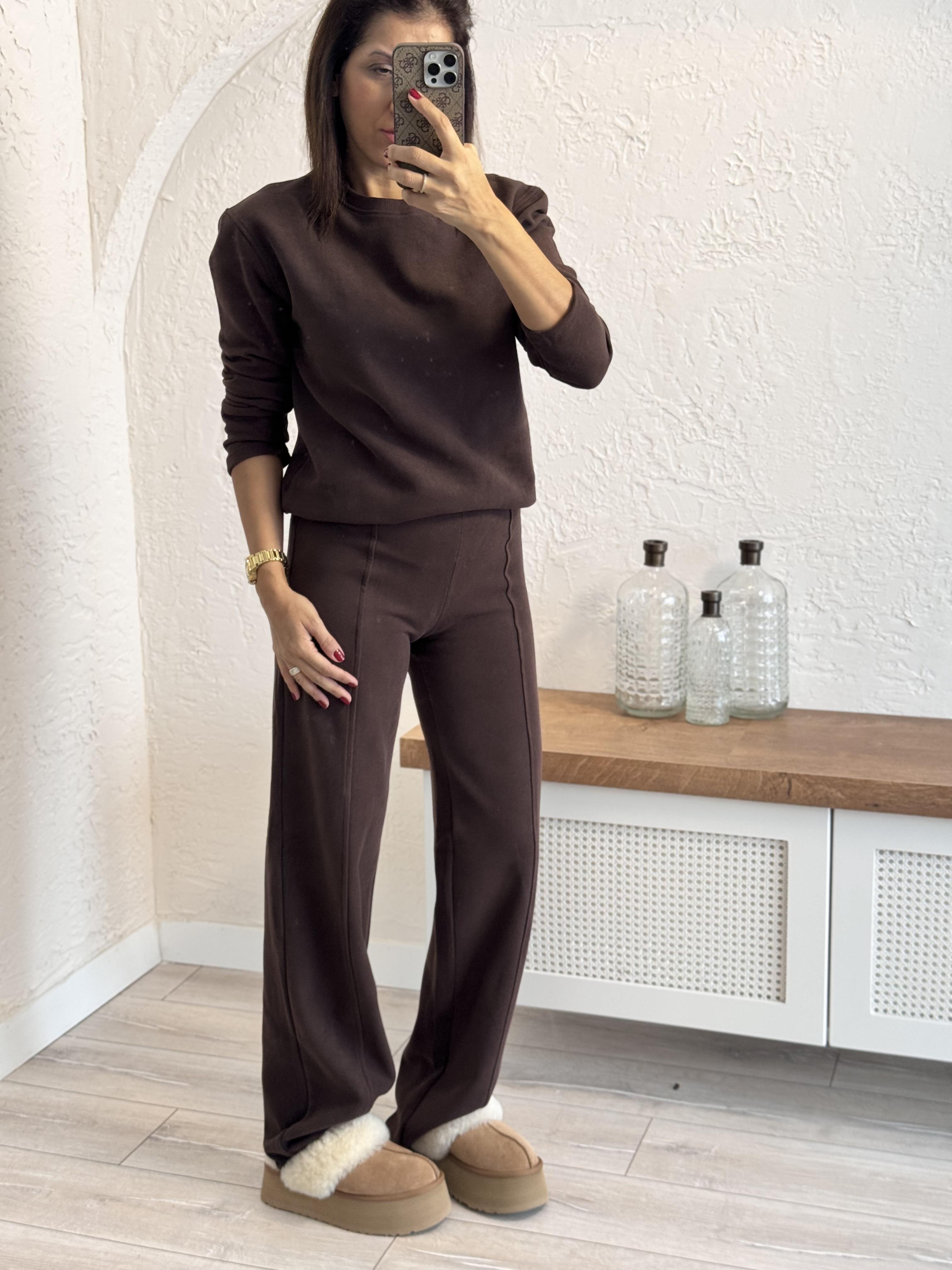 Selanik Kumaş Takım Kahve