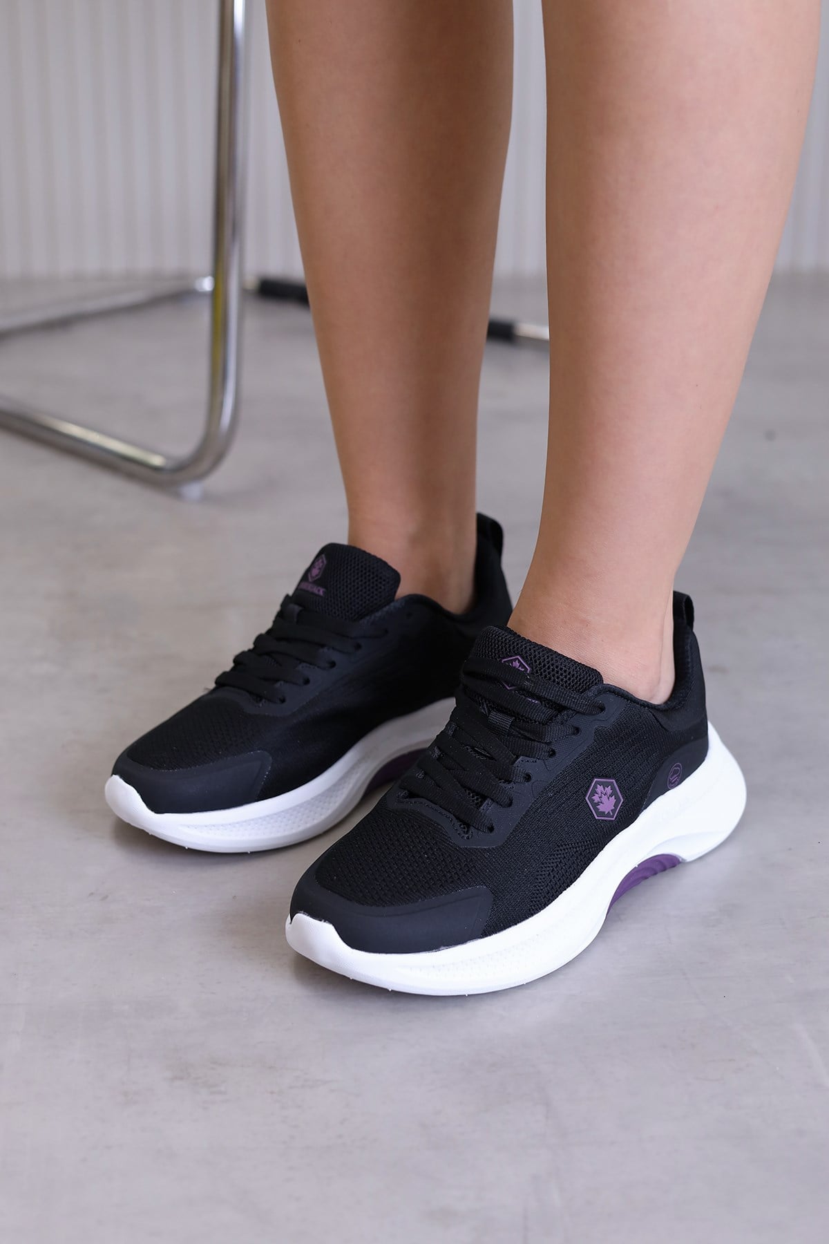 LJ2010 model yeni sezon orjinal marka spor ayakkabı SIYAH