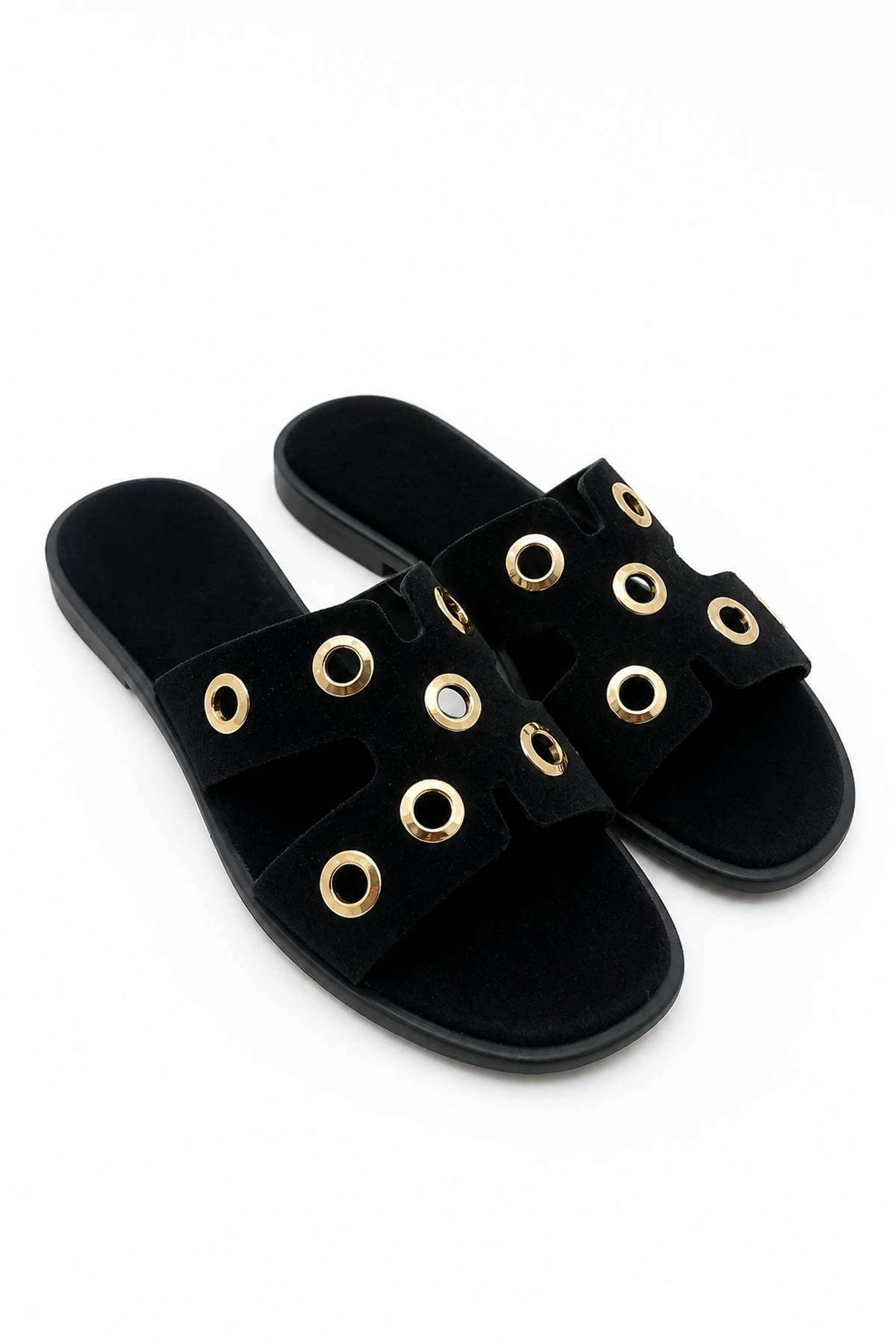 sole model yeni sezon terlik SIYAH