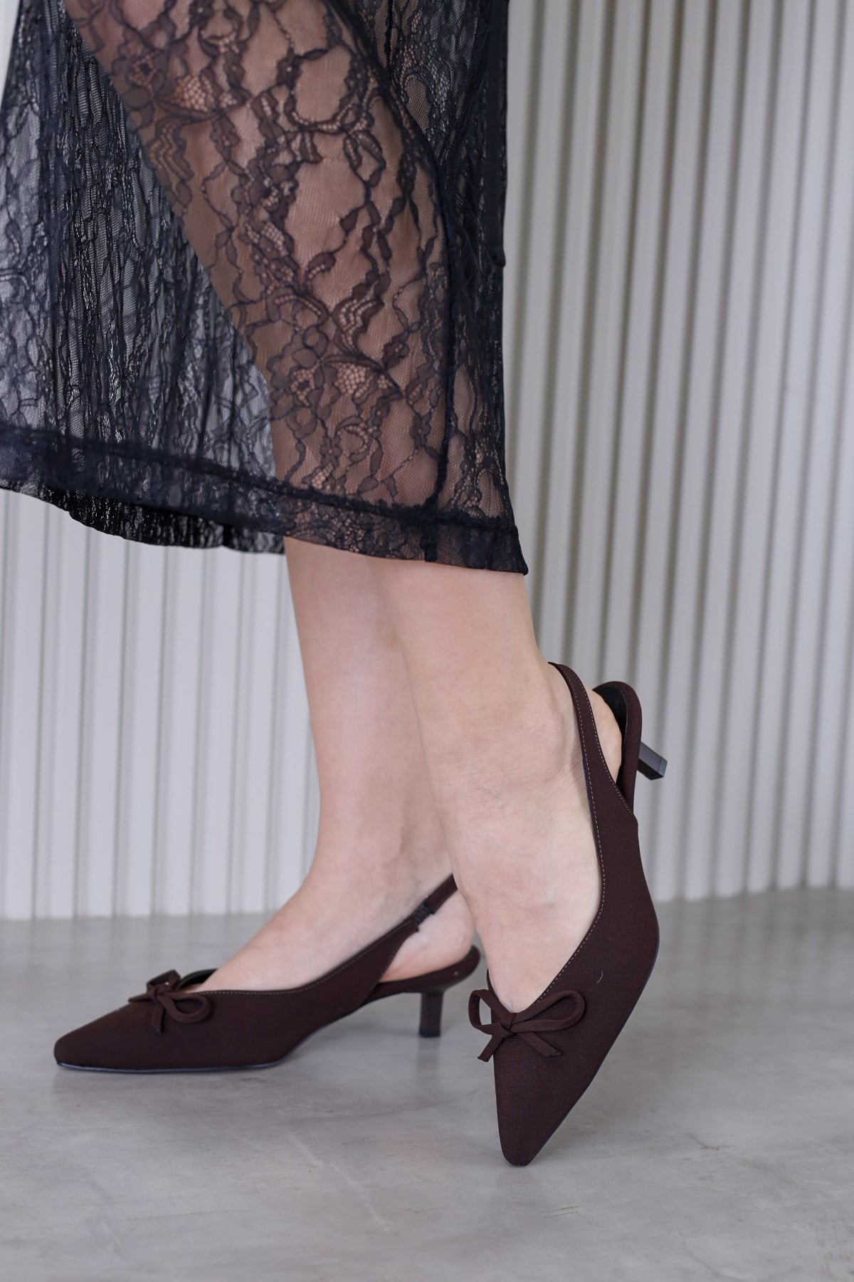 vera model 2 cm topuklu yeni sezon topuklu ayakkabı SIY.ZARA