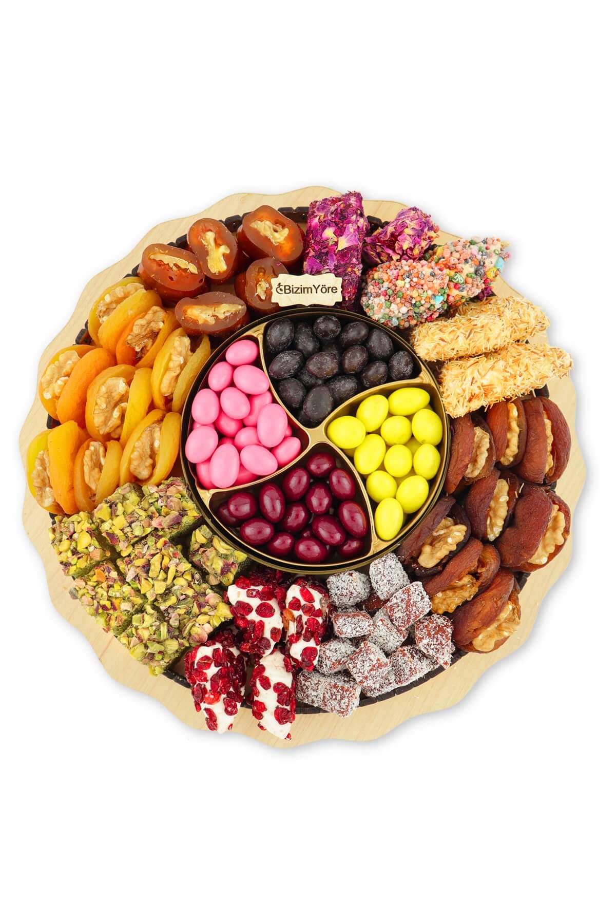 Hediyelik Kayısı Tabağı1,3 kg No 27