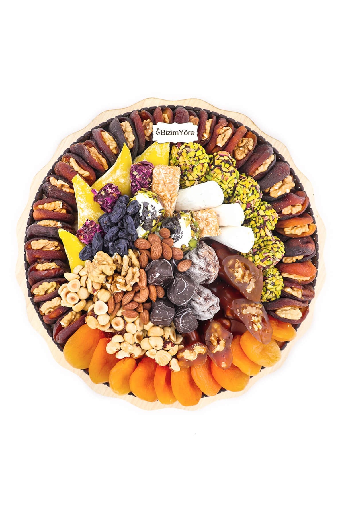 Hediyelik Kayısı Tabağı2,1 kg No 8