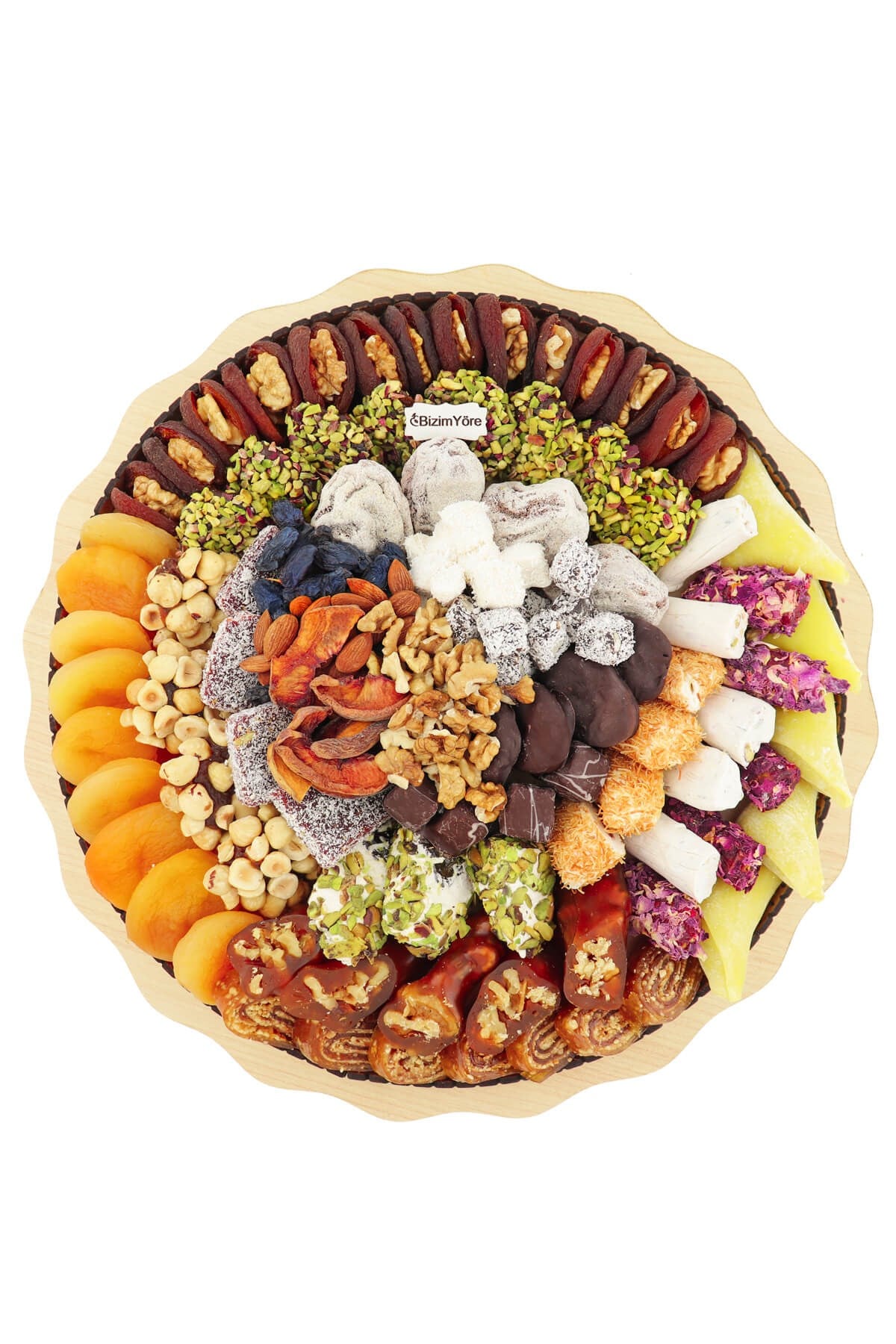 Hediyelik Kayısı Tabağı2,6 kg No 23