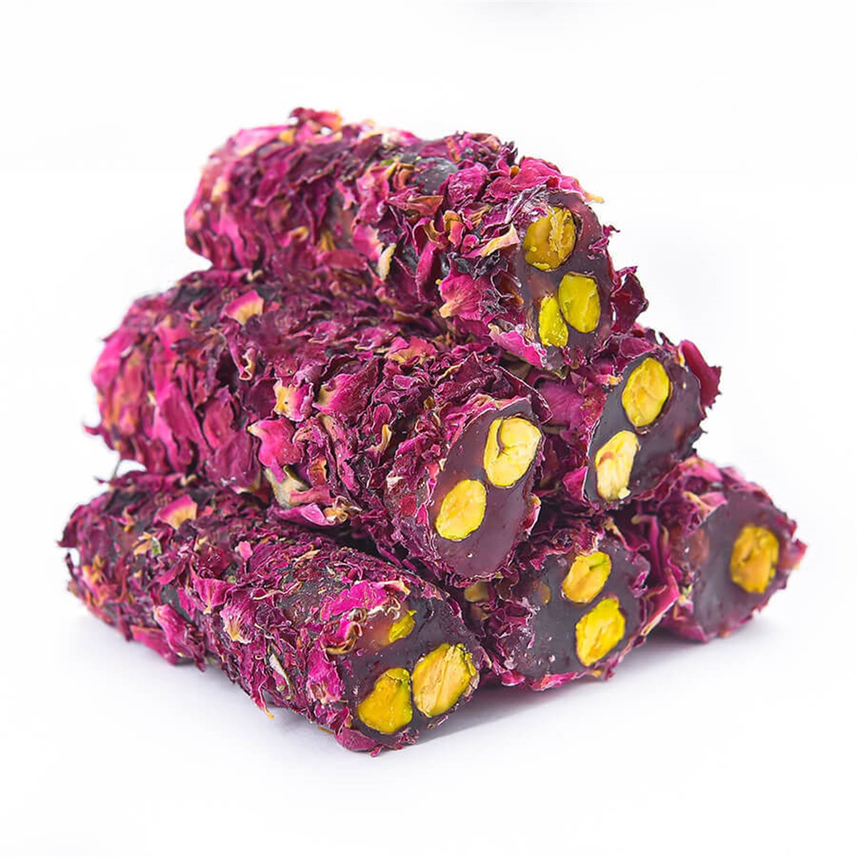 Lokum & ŞekerlemeGüllü Fitil Cennet Lokumu Anep Fıstıklı 1 Kg