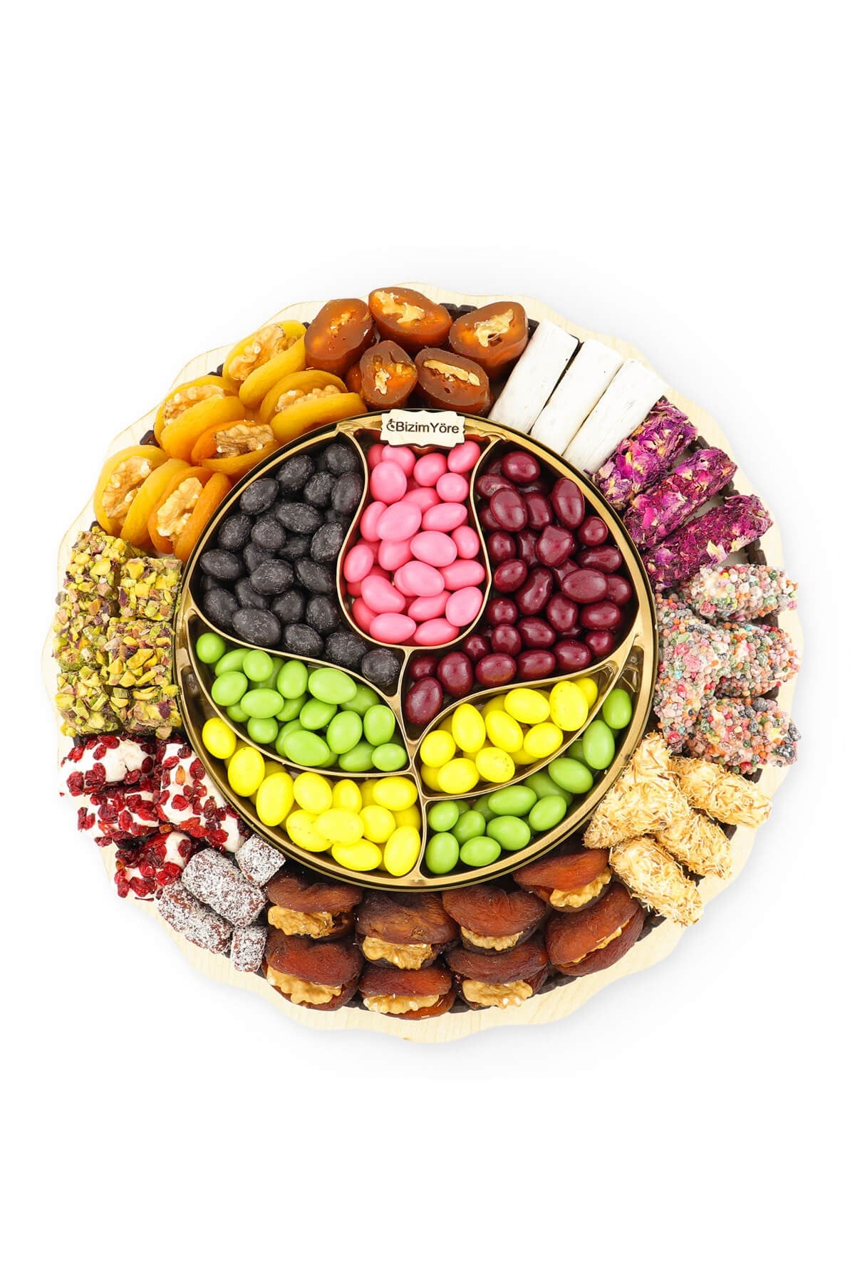 Hediyelik Kayısı Tabağı1,7 kg No 28