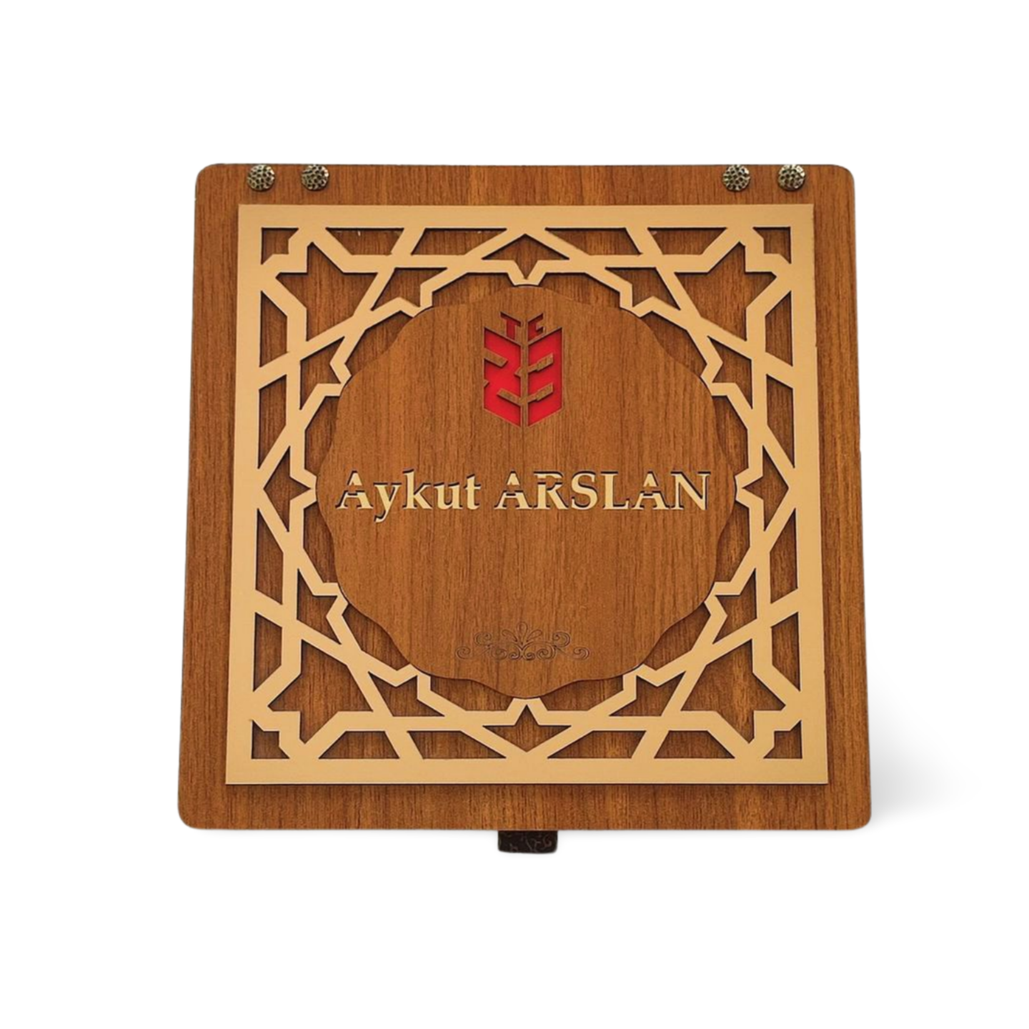 Hediyelik Kayısı Tabağıİsme Özel Gold Çekmeceli Hediyelik Kayısı Lokum Kutusu 2,8 N0 41 