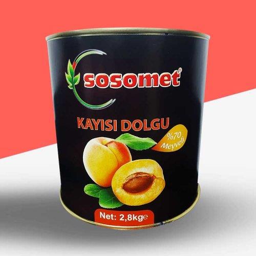 Marmelat ve DolgularSosomet (Spesial) Kayısı Dolgu 6000 g