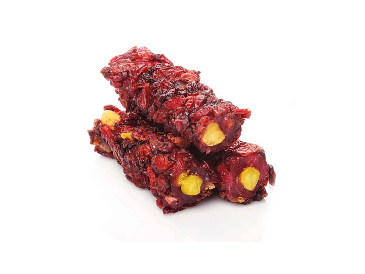 Lokum & ŞekerlemeZereşk Üzümlü Narlı Fitil Cennet Lokumu | Anep Fıstıklı 1 Kg