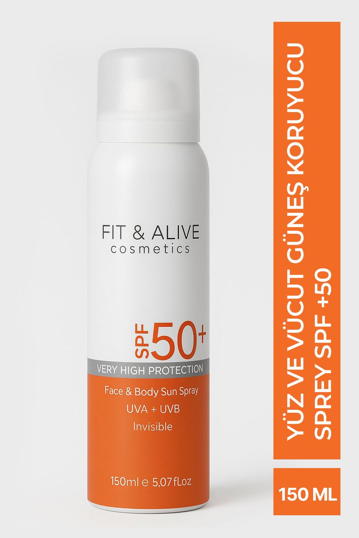 Fitalive 50+ SPF Güneş Spreyi