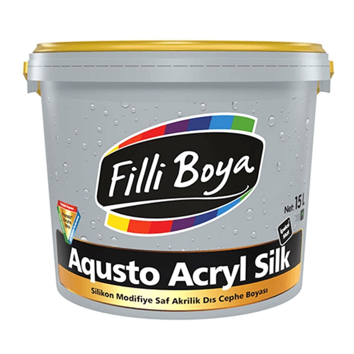 AQUSTO ACRYL SILK 2.5L İpeksi Mat Dış Cephe Boyası