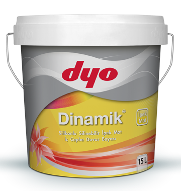 Dyo Dinamik İpek Mat İç Cephe Duvar Boyası 15 Lt