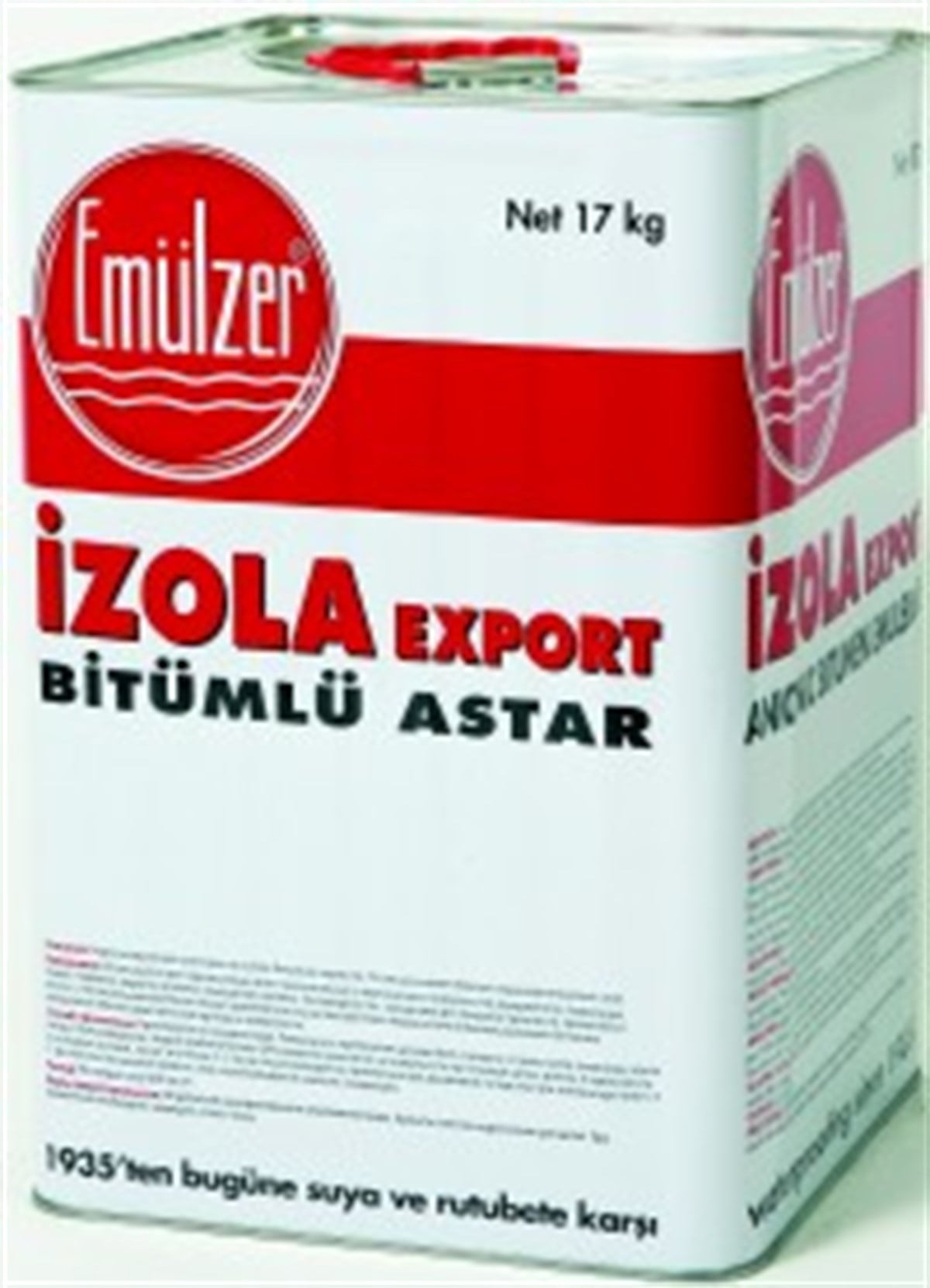Emülzer İzola Export-Anyonik Bitüm Emülsiyonu 17 Kg