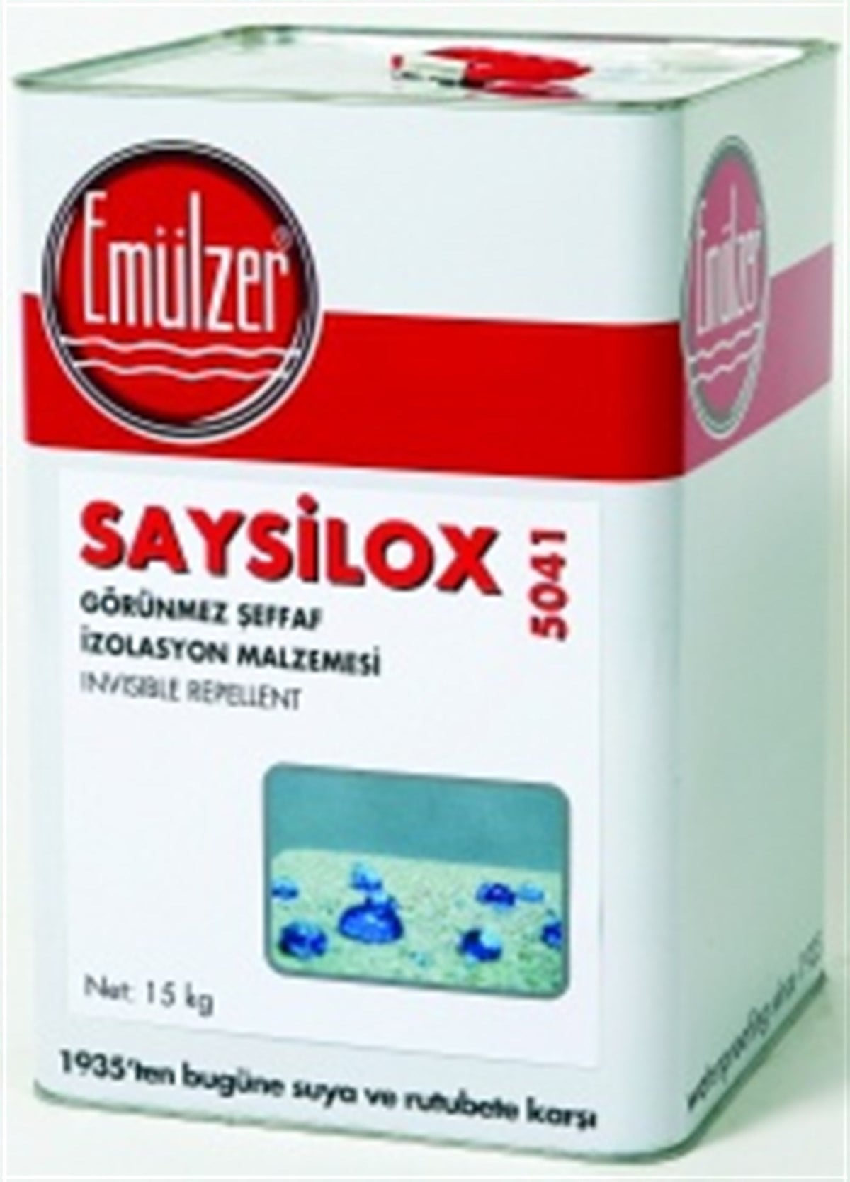 Emülzer Saysilox 5041 - Görünmez Şeffaf İzolasyon Malzemesi 15 kg