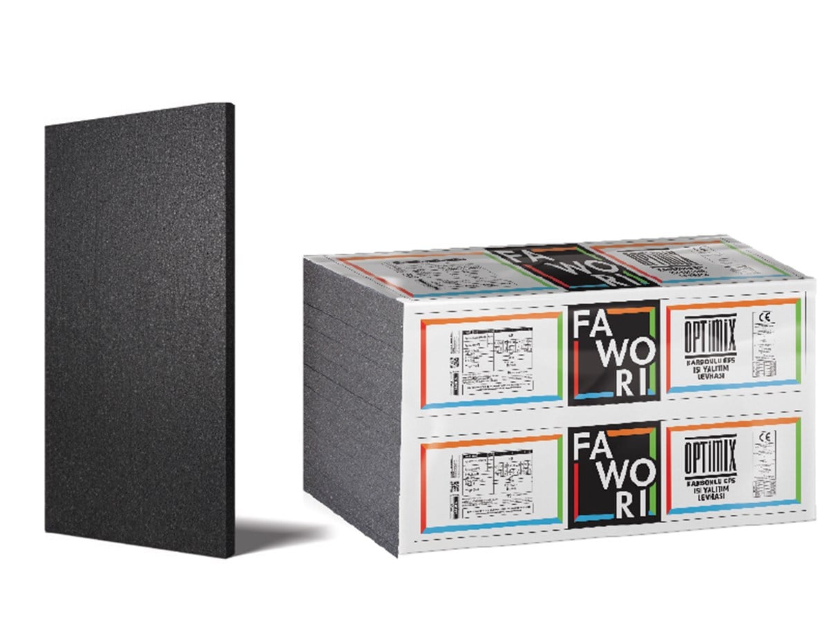 Fawori Optimix EPS Isı Yalıtım Levhası (Karbonlu)  50*100 cm