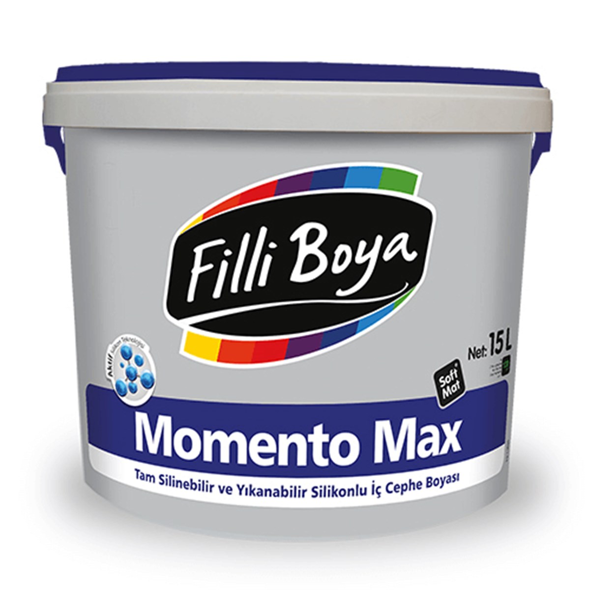 Filli Boya Momento Max Tam Silinebilir Yıkanabilir Boya 15Lt