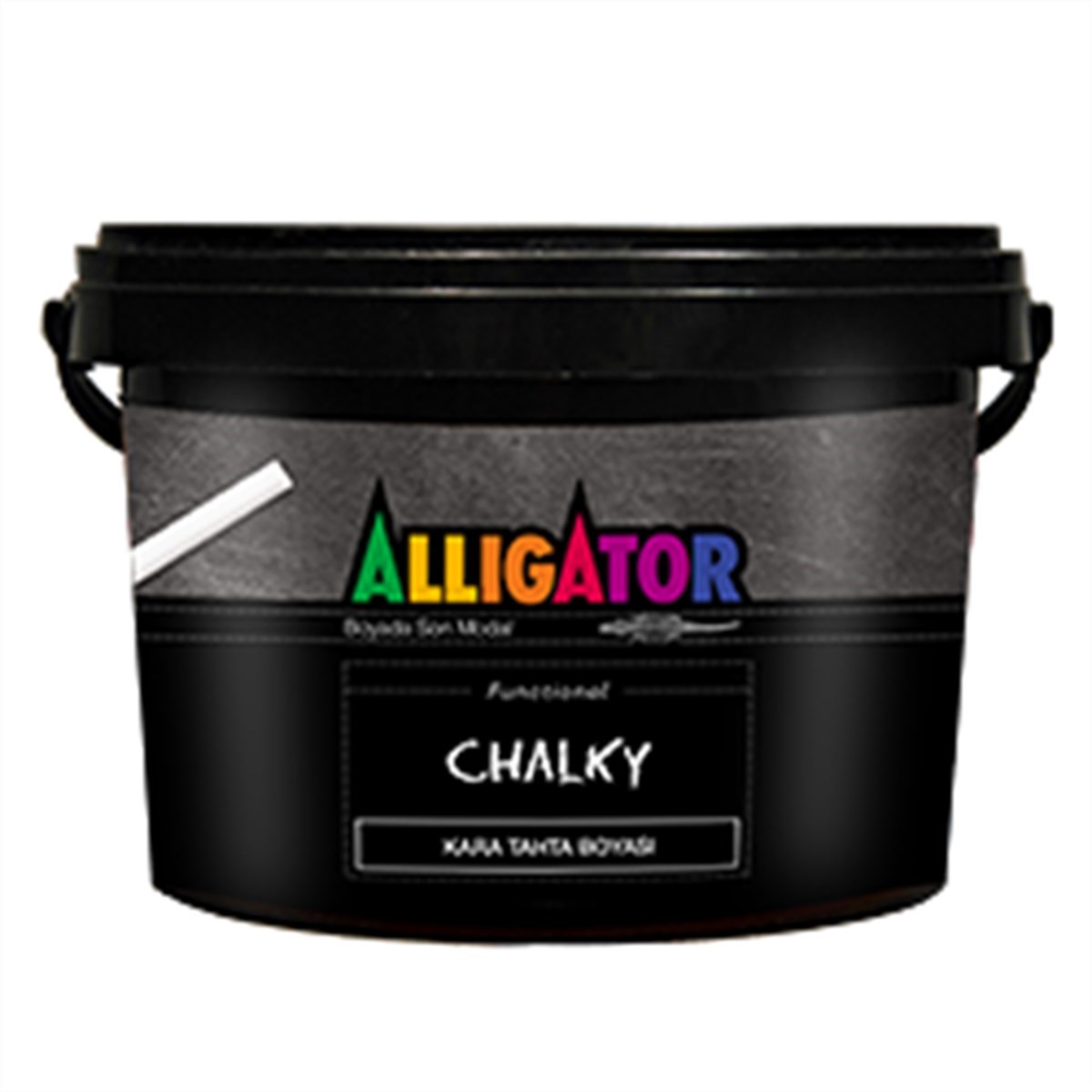 Alligator Chalky Kara Tahta Boyası 0.75Lt