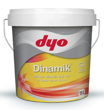 Dyo Dinamik İpek Mat İç Cephe Duvar Boyası 15 Lt