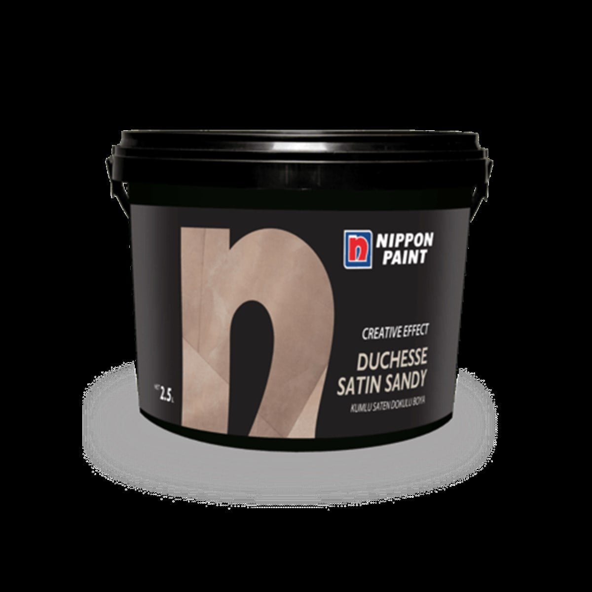 Nippon Duchesse Satin Sandy 2.5L /Kumlu Saten Dokulu Boya
