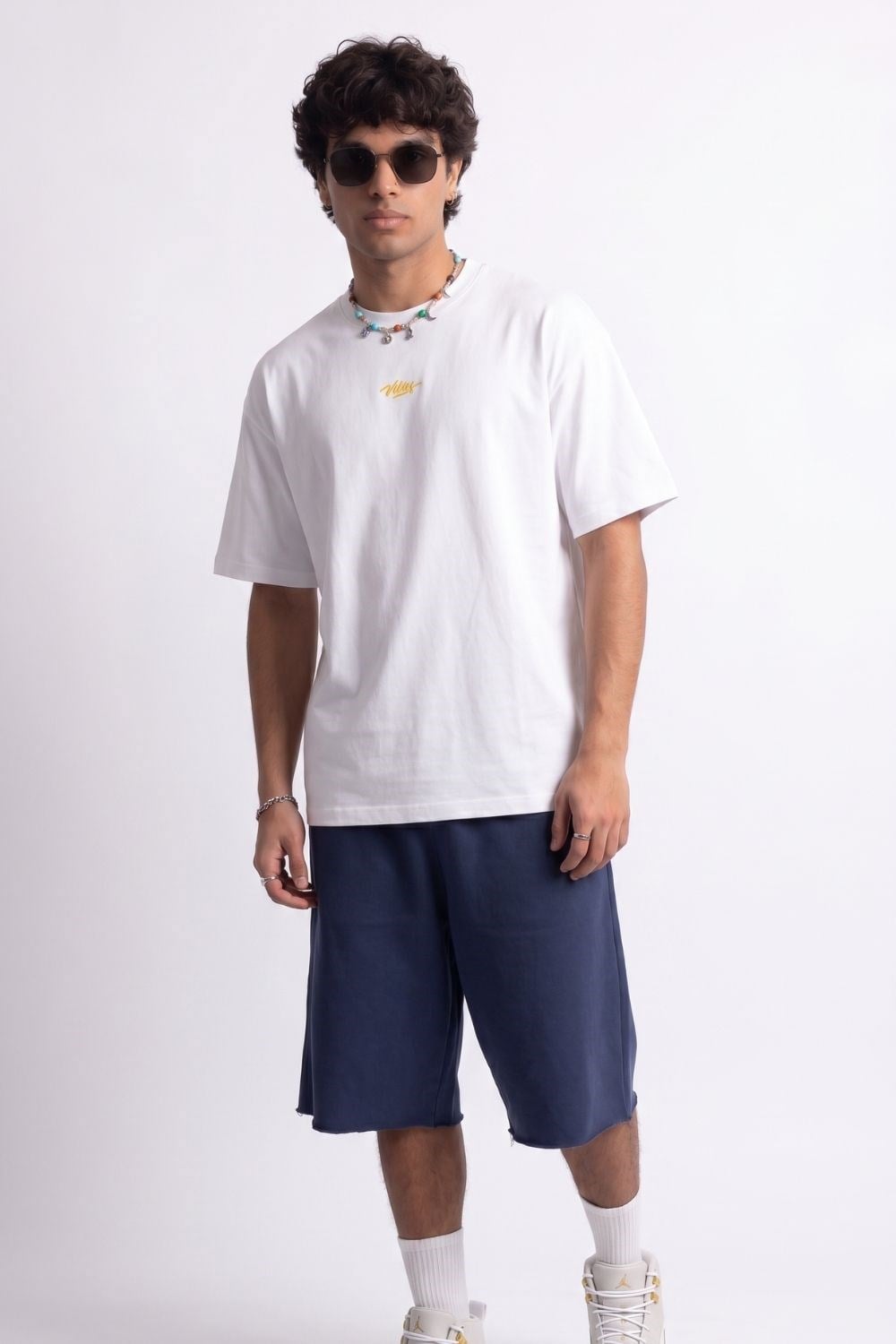 Amalfi Oversize Beyaz T-Shirt