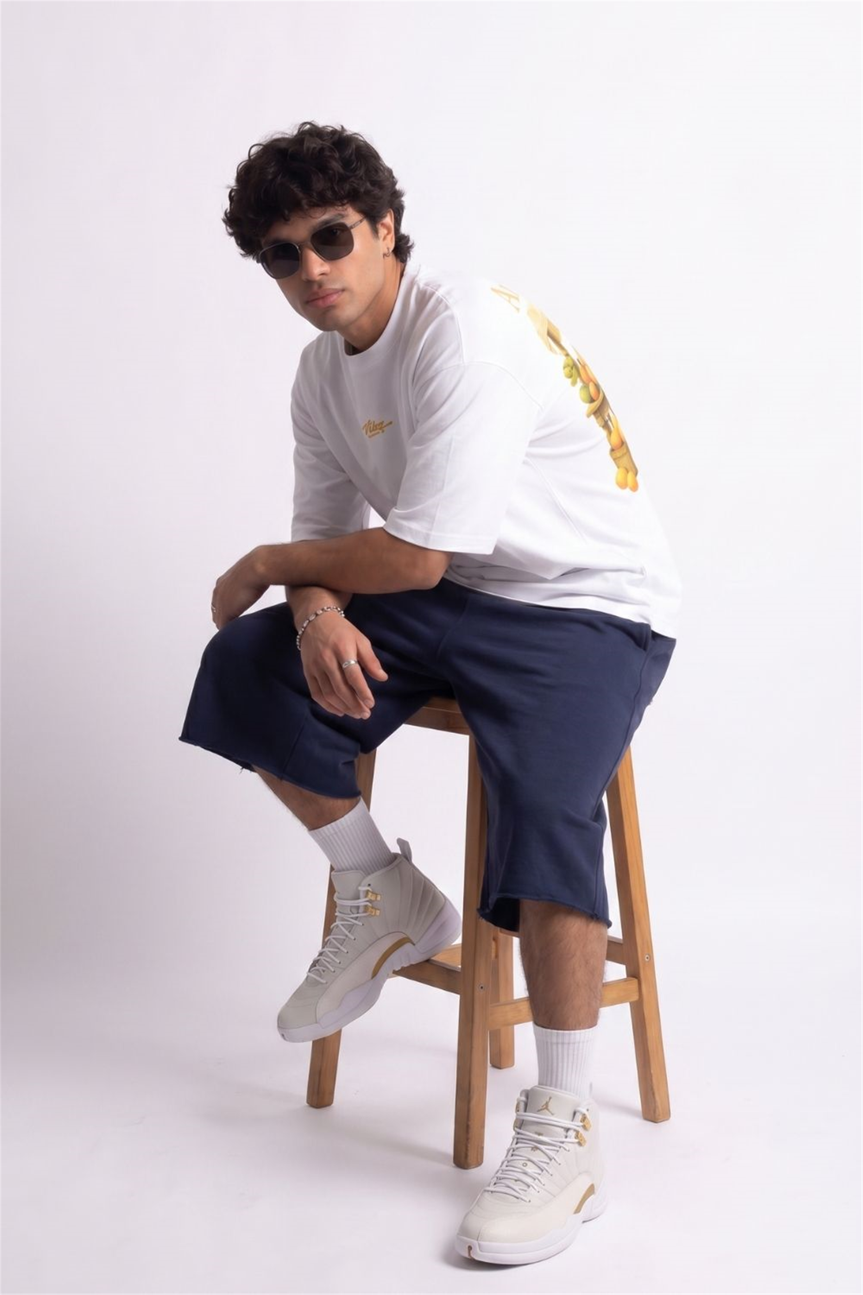 Amalfi Oversize Beyaz T-Shirt