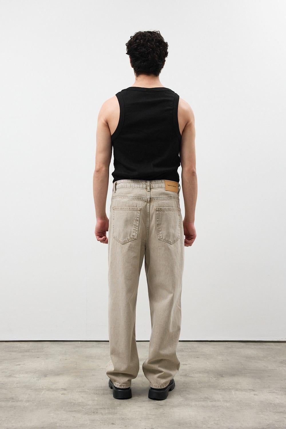 Erkek Basic Tank Top Siyah T-Shirt