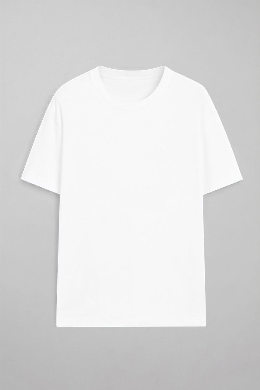 Erkek Basic Beyaz T-Shirt