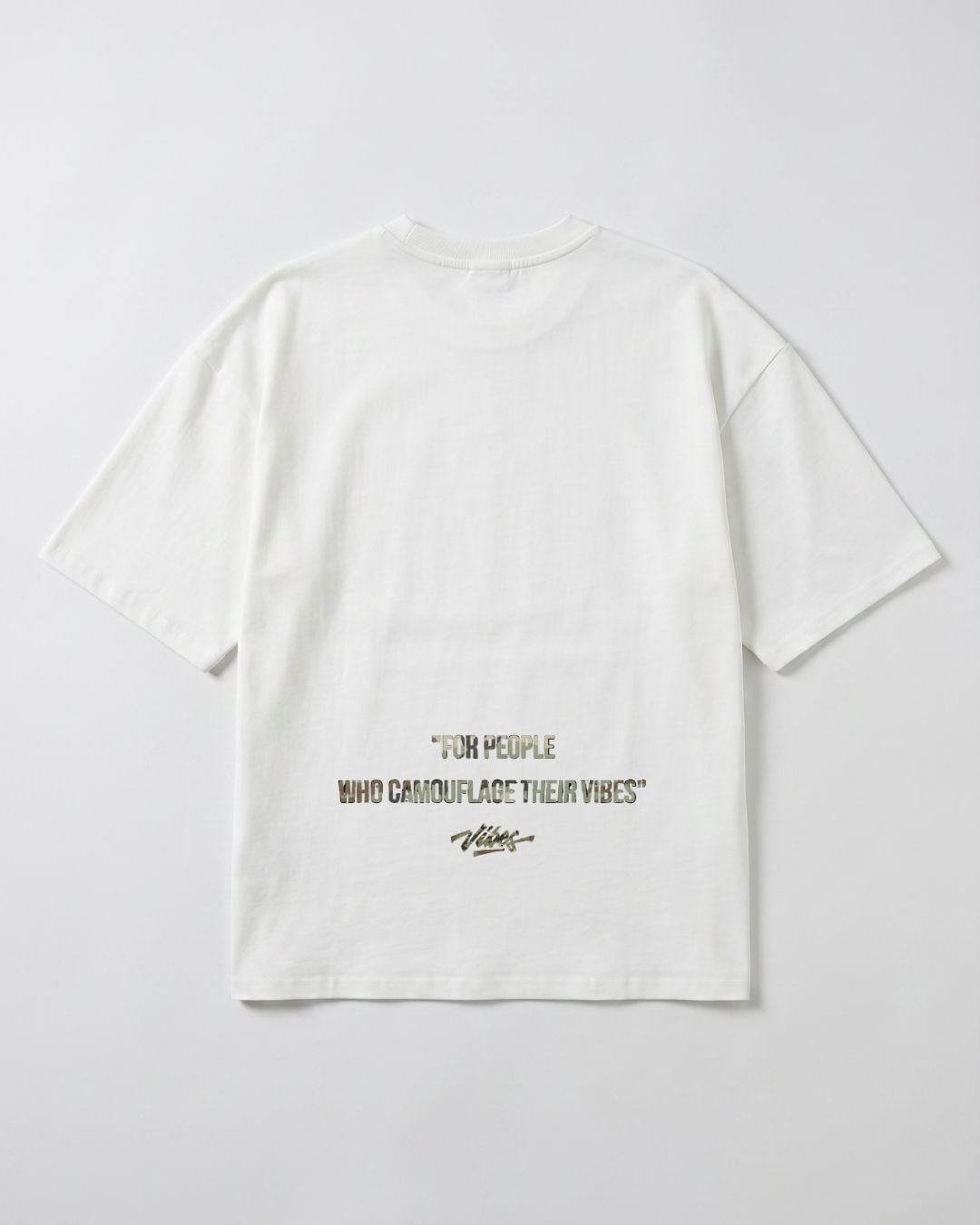 Erkek Chaos Oversize Kırık Beyaz Premium T-Shirt