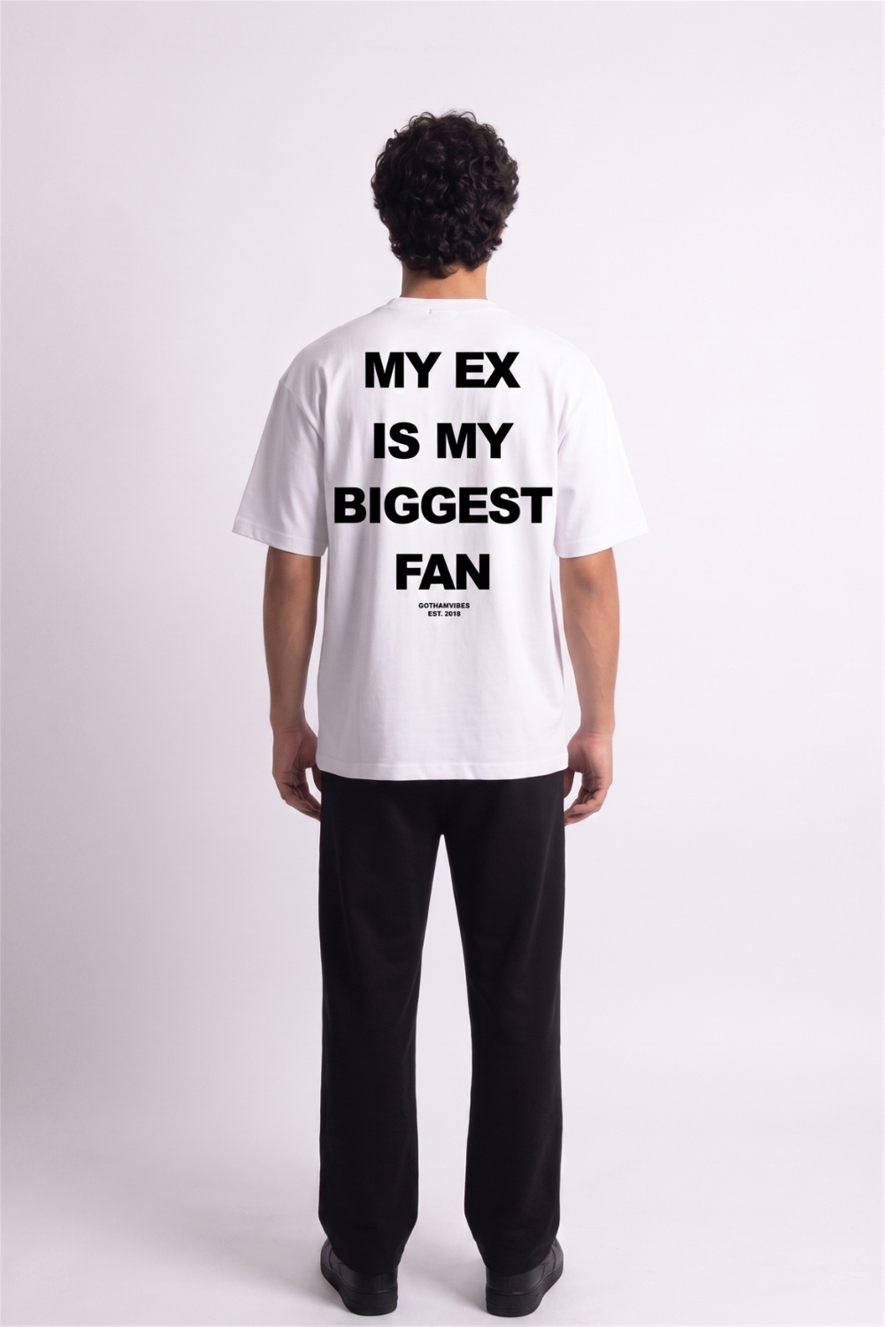 Boxy Ex Beyaz Premium T-Shirt